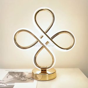 Up to date Mild Luxurious Desk Lamp for Bed room – Nordic-Impressed Inventive Research Desk Night time Mild and Environment Decor