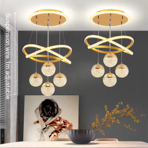 Customizable Fashionable LED Chandelier for Eating places, Bedrooms, and Outlets – Wholesale Help Obtainable