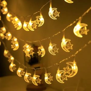 Well-liked LED Waterproof Out of doors Ramadan Ornamental Lights for Vacation Dwelling, Window, and Bed room