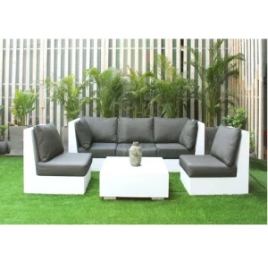 Vietnamese-Made Concrete Sofa Out of doors Lounge Furnishings Set – Sectional Couch for Backyard Use